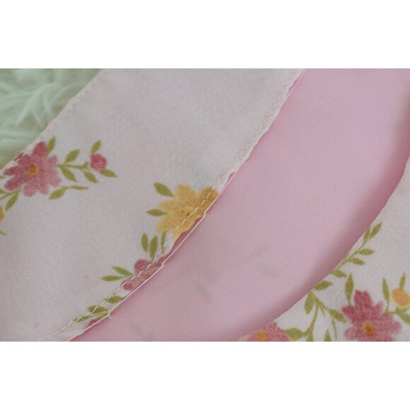 Vintage 70s Handmade Floral Polyester Dress - Picture 8 of 10